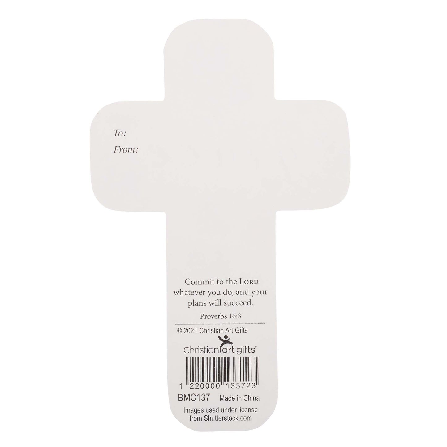 All I Know Is Grace Cross Bookmark - The Christian Gift Company