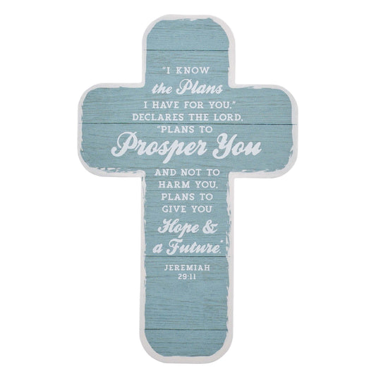 I Know the Plans Cross Bookmark - Jeremiah 29:11 - The Christian Gift Company