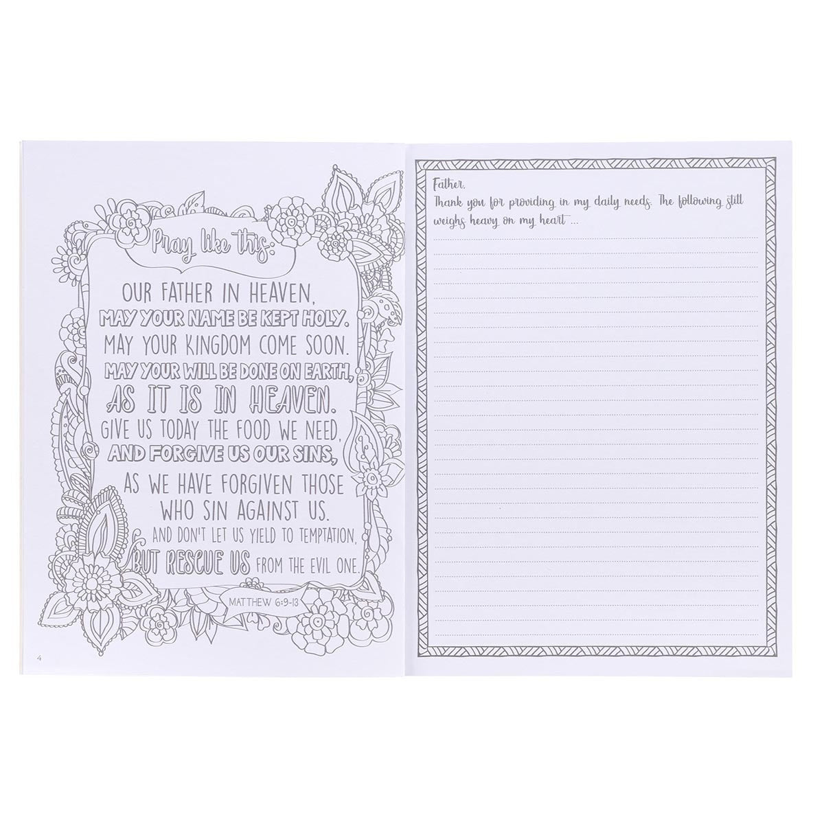 My Coloring Prayer Journal - The Christian Gift Company