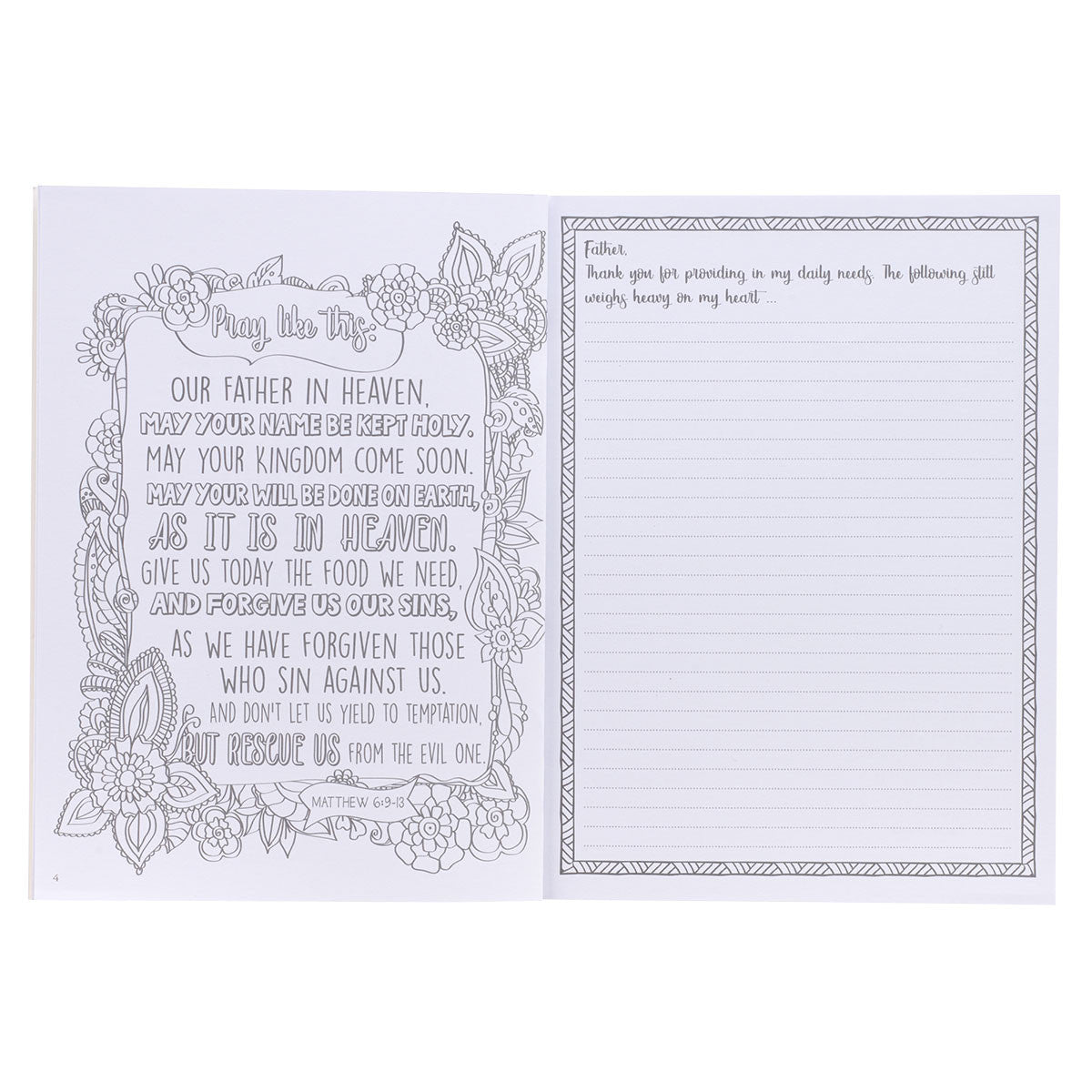 My Coloring Prayer Journal - The Christian Gift Company