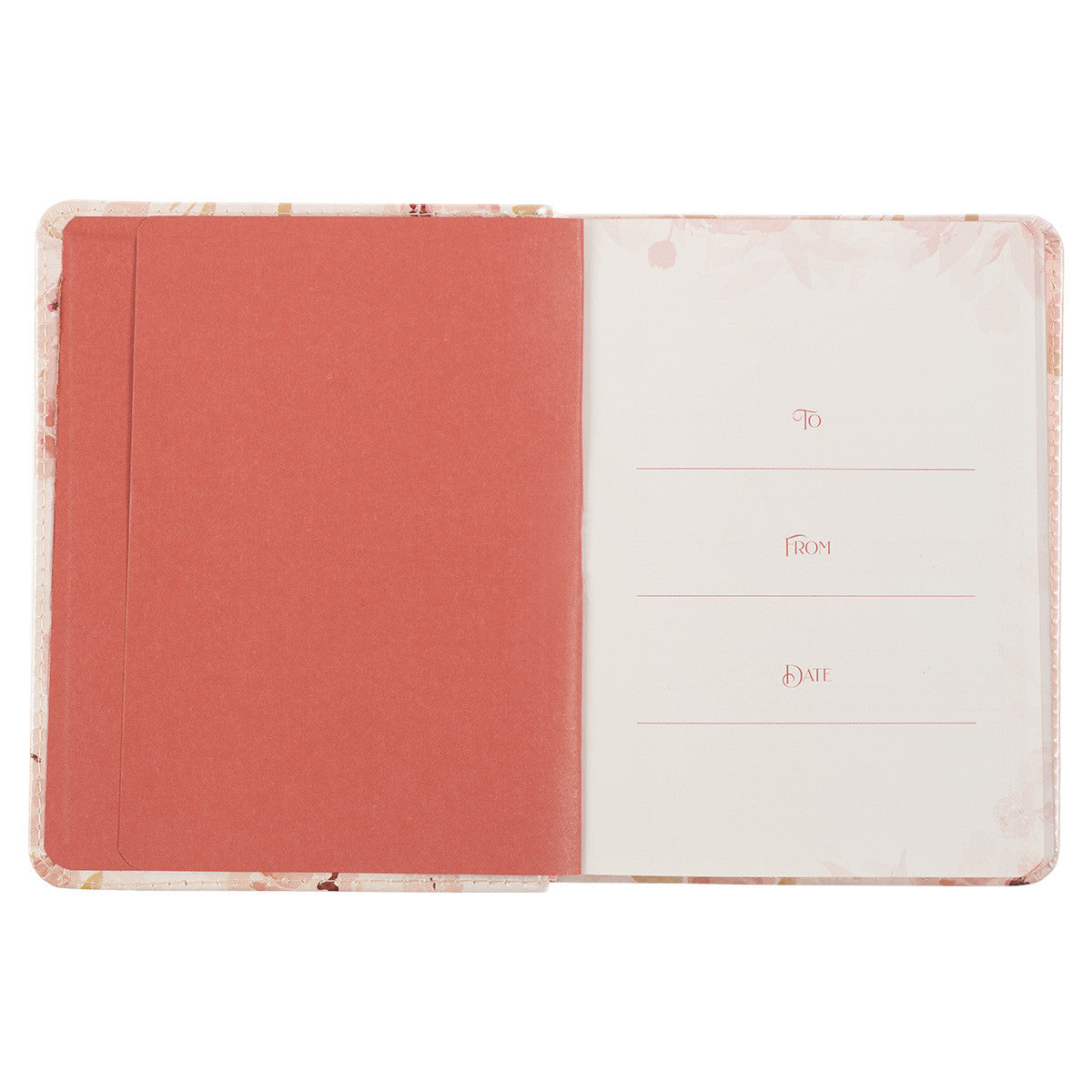 Daily Prayers for Women Pink Floral Faux Leather Devotional - The Christian Gift Company