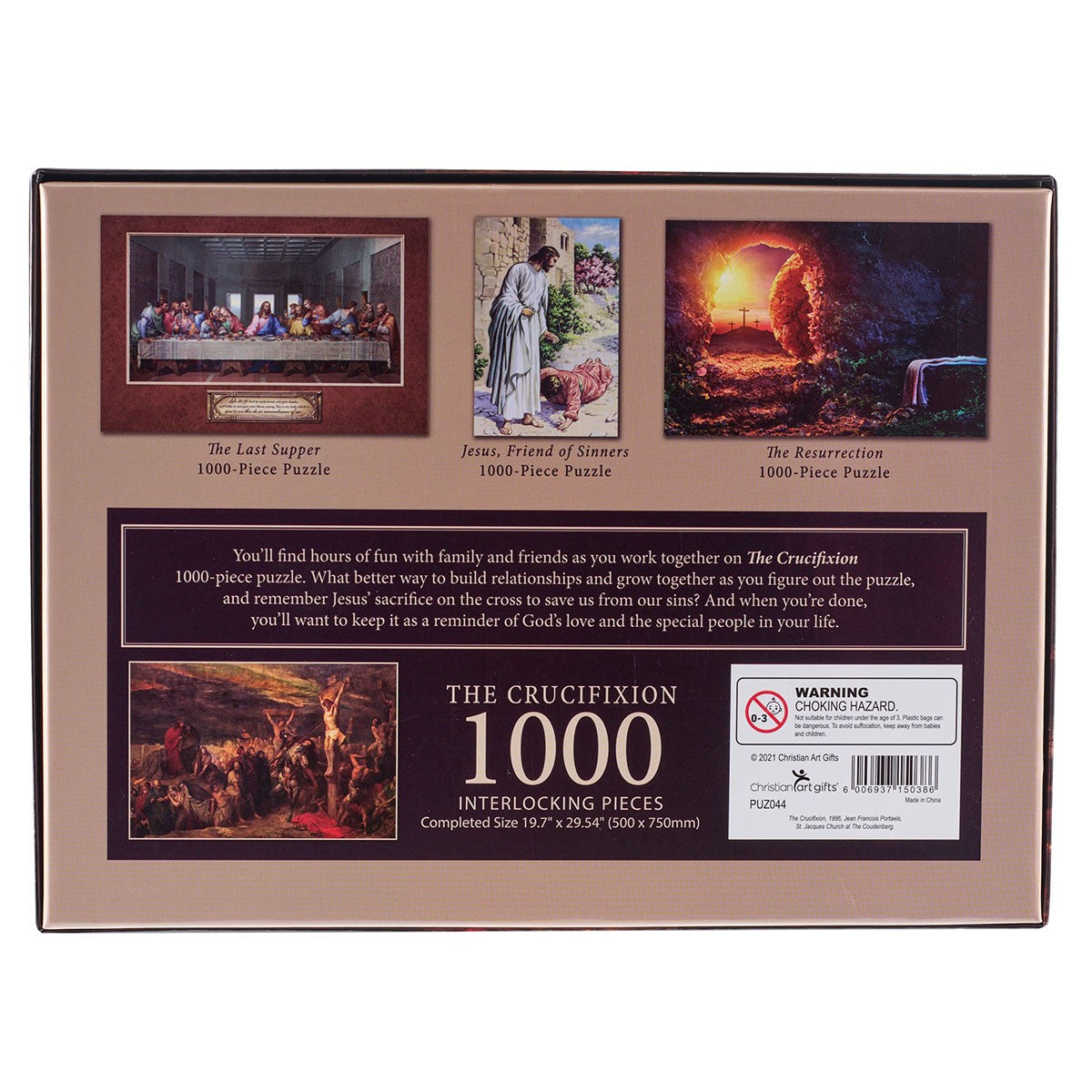 The Crucifixion 1000-piece Jigsaw Puzzle - The Christian Gift Company