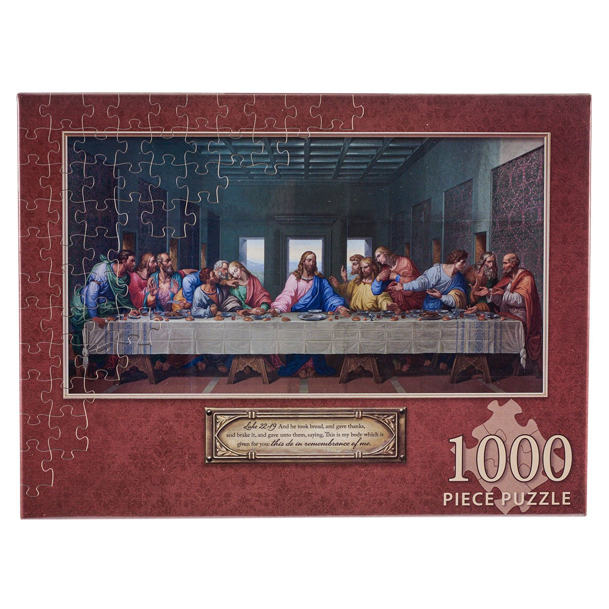 The Last Supper 1000-piece Jigsaw Puzzle - The Christian Gift Company