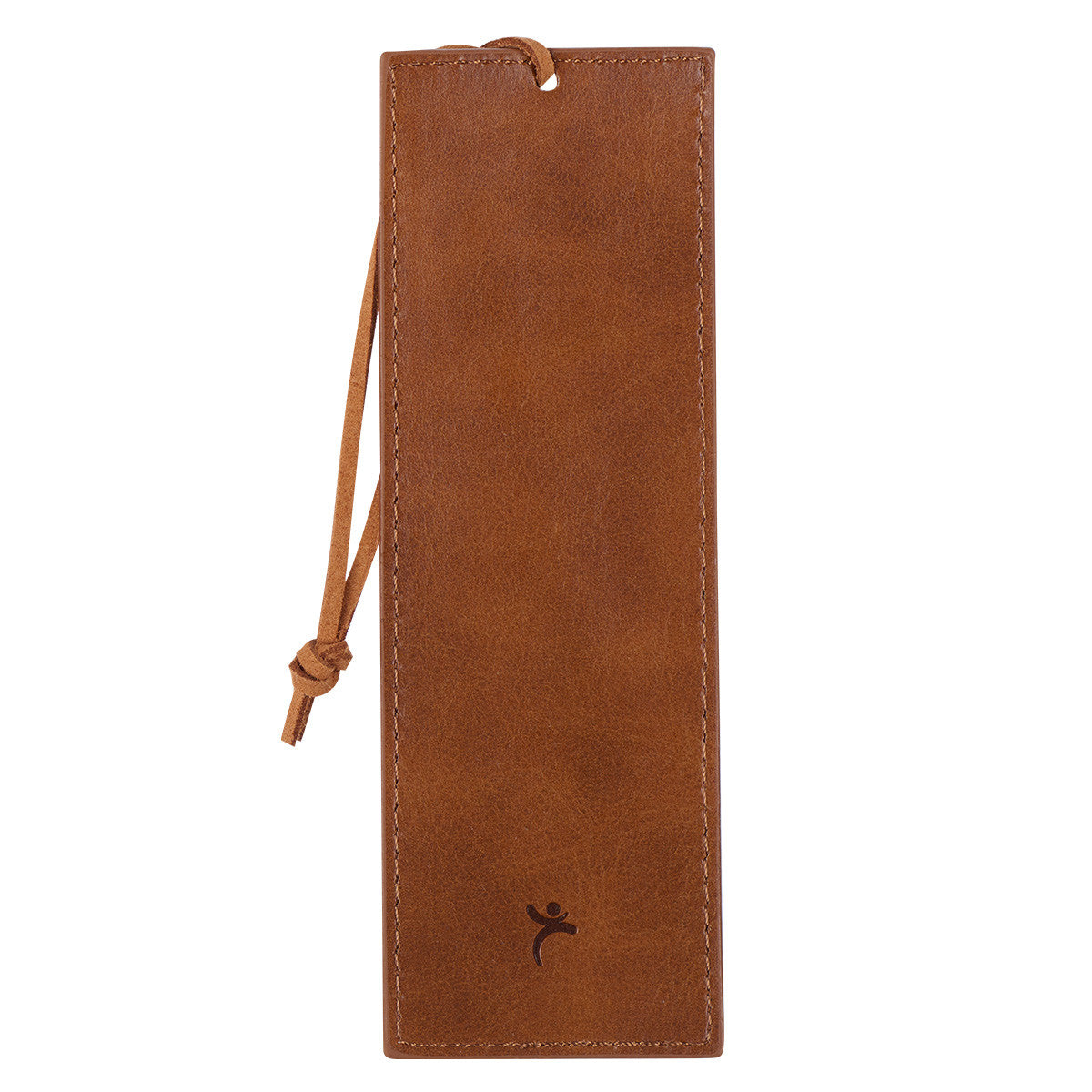 Thy Word is A Lamp Toffee Brown Faux Leather Bookmark - Psalm 119:105 - The Christian Gift Company