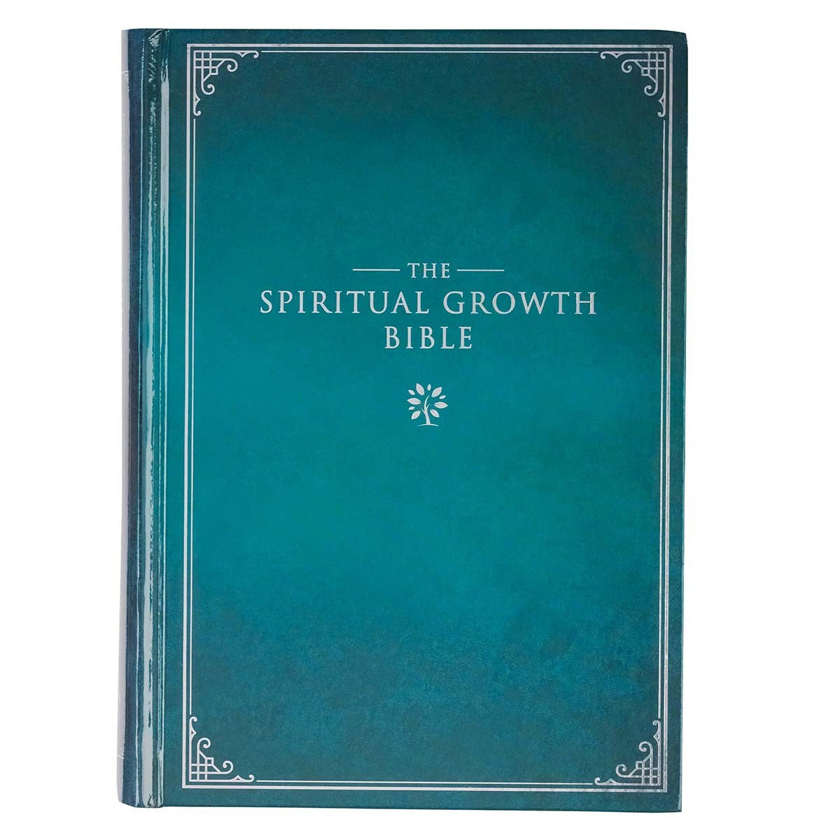 Teal Hardcover Spiritual Growth Bible - The Christian Gift Company