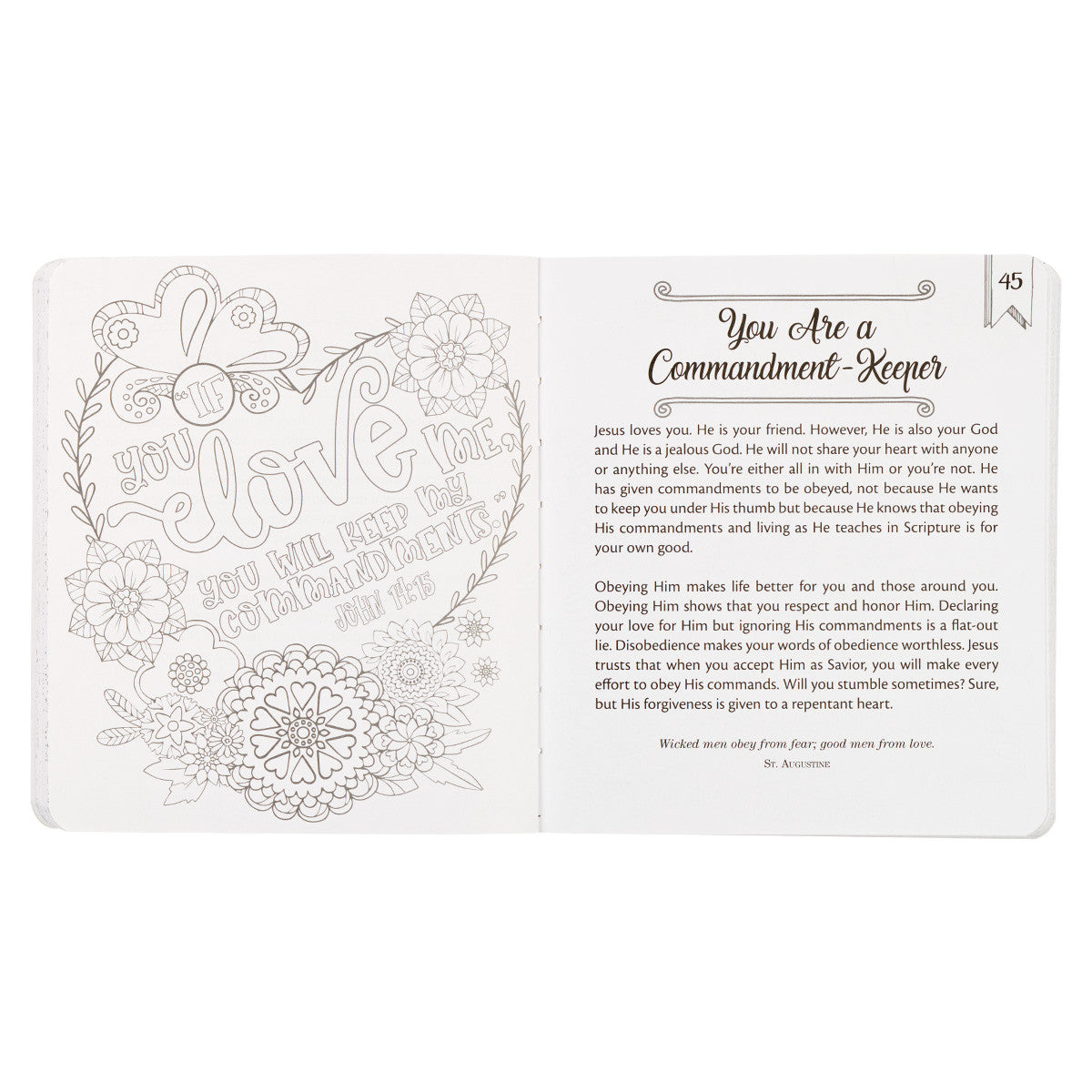 Illustrated Devotional for Woman - The Christian Gift Company