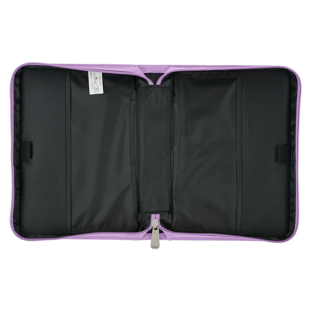 Be Still & Know Purple Laurel Faux Leather Fashion Bible Cover - Psalm 46:10 - The Christian Gift Company