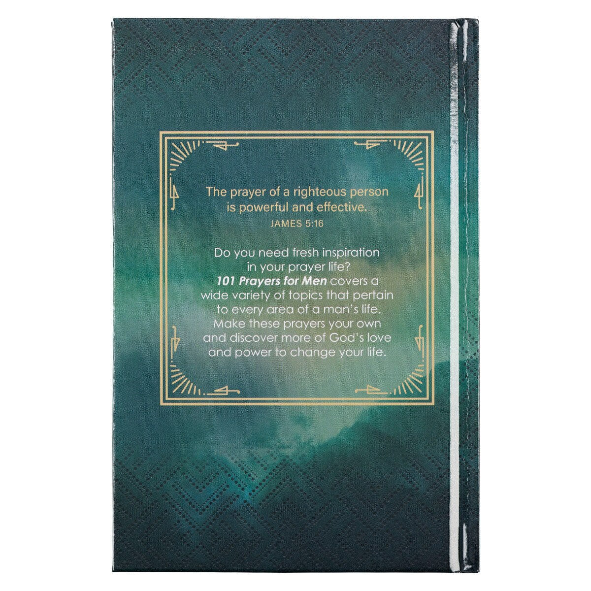 101 Prayers for Men Green Hardcover Gift Book - Psalm 145:18 - The Christian Gift Company