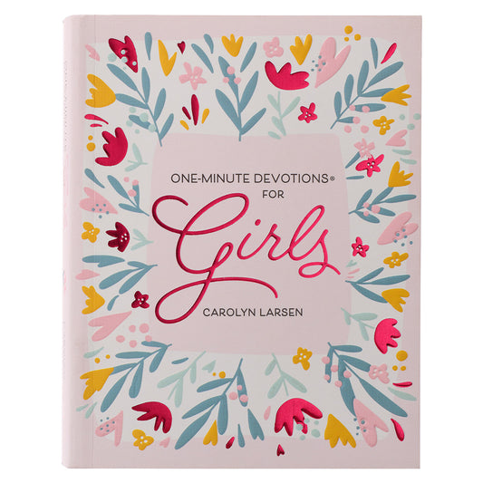 One-Minute Devotions for Girls Softcover - The Christian Gift Company