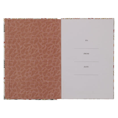 The Plans Autumn Leaf Quarter-bound Journal - Jeremiah 29:11 - The Christian Gift Company