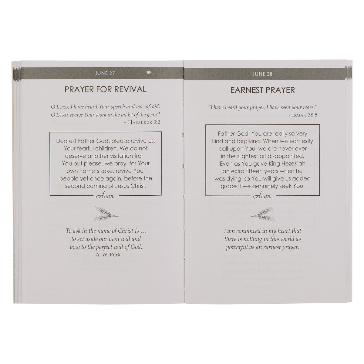 Pocket Prayers for Every Day Daily Prayer Devotional - The Christian Gift Company