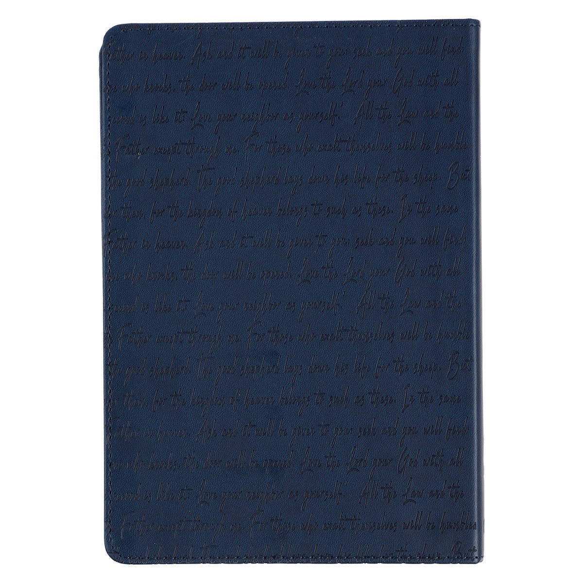 Words of Jesus for Daily Living Blue Faux Leather Devotional - The Christian Gift Company