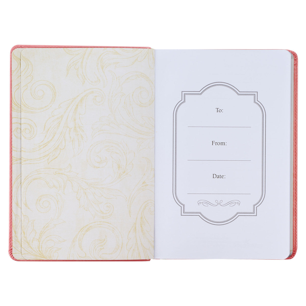 Journal Classic Pink Everything Through Christ Phil. 4:13 - The Christian Gift Company