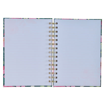 First My Mother Pink Paeony Large Wirebound Journal - The Christian Gift Company