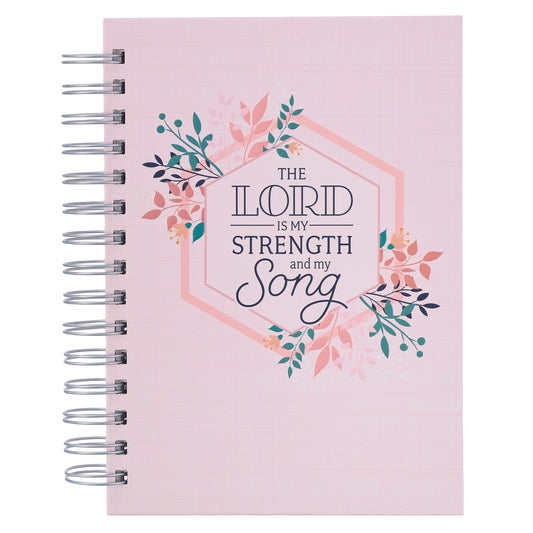 My Strength and My Song Wirebound Journal - Psalm 118:14 - The Christian Gift Company