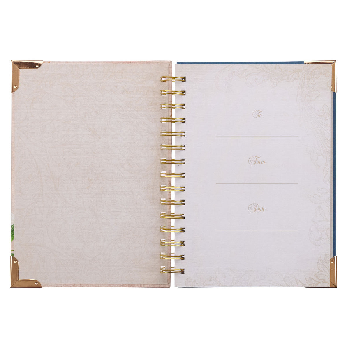 Hope in the LORD Large Wirebound Journal - Isaiah 40:31 - The Christian Gift Company