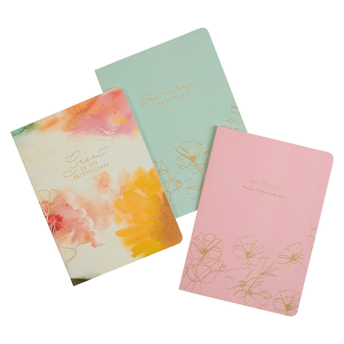 Faithfulness Pastel Meadow Large Notebook Set - The Christian Gift Company