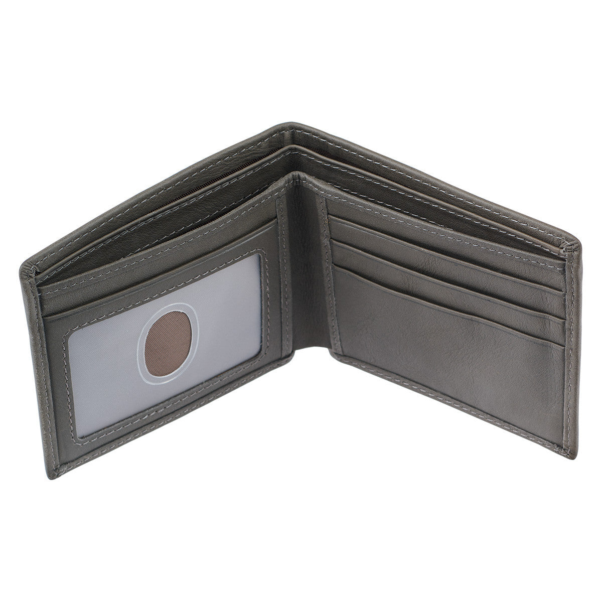 Salt Of The Earth Grey Genuine Leather Wallet - The Christian Gift Company