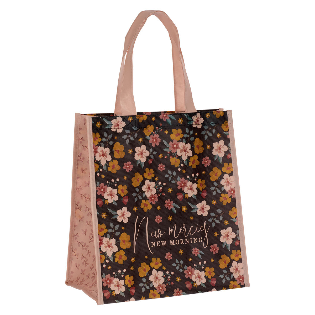 New Mercies New Morning Non-Woven Coated Tote Bag - The Christian Gift Company