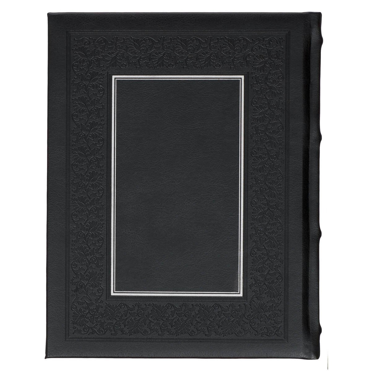 Black Faux Leather Hardcover Family Heritage Bible - The Christian Gift Company