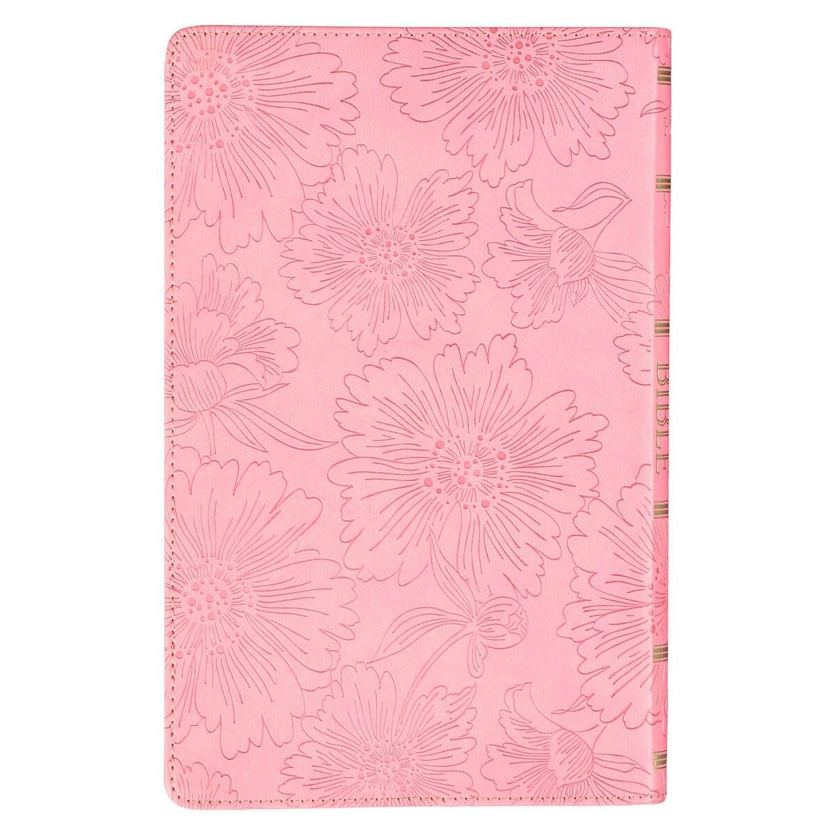Blossom Pink Faux Leather Gift Edition King James Version Bible - The Christian Gift Company