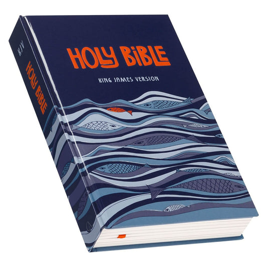 Blue Hardcover Kid's King James Version Bible - The Christian Gift Company
