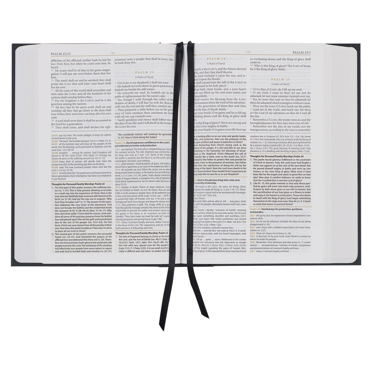 KJV Study Bible Hardcover, Black - The Christian Gift Company