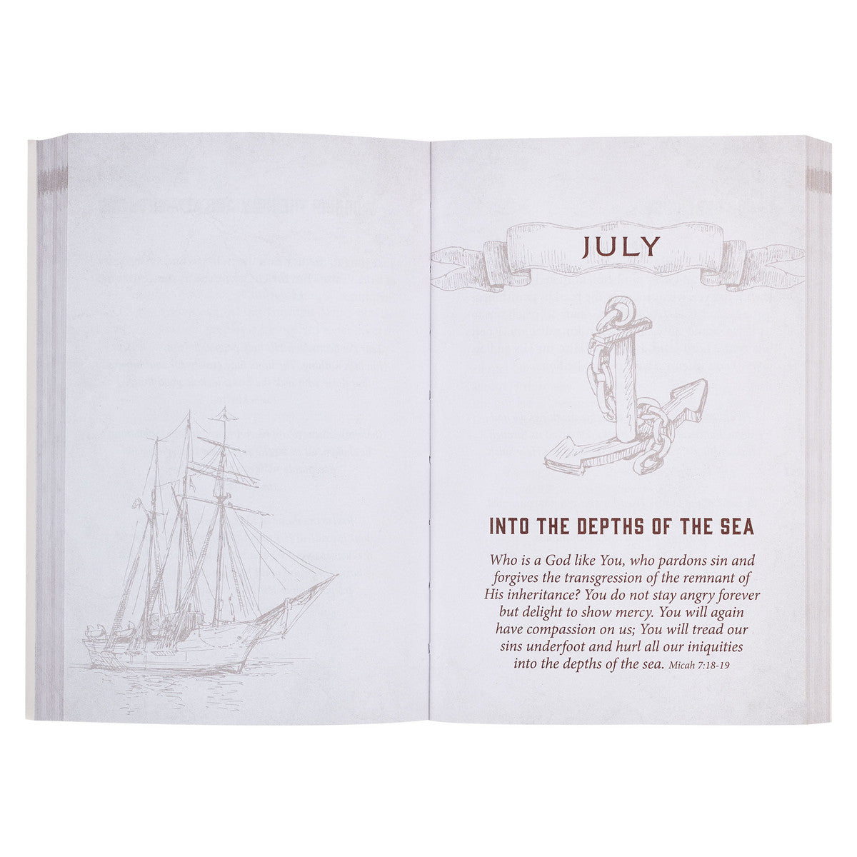 An Anchor for the Soul Softcover Devotional - The Christian Gift Company