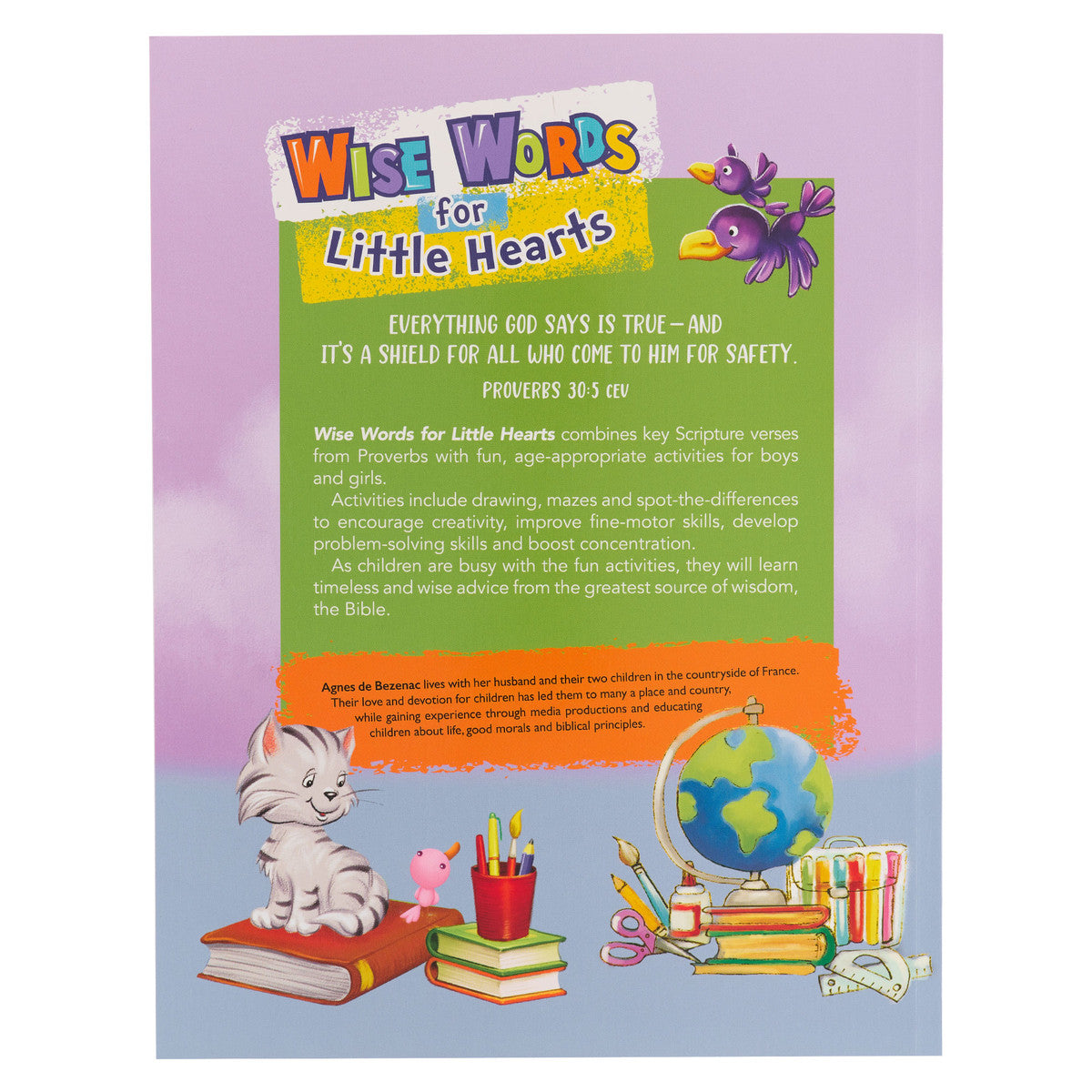 KDS807 Wise Words for Little Hearts Activity Book