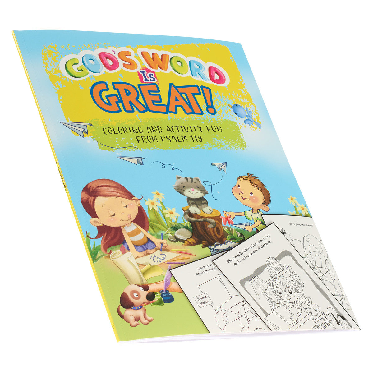 KDS808 God's Word is Great Coloring and Activity Book - Psalm 119