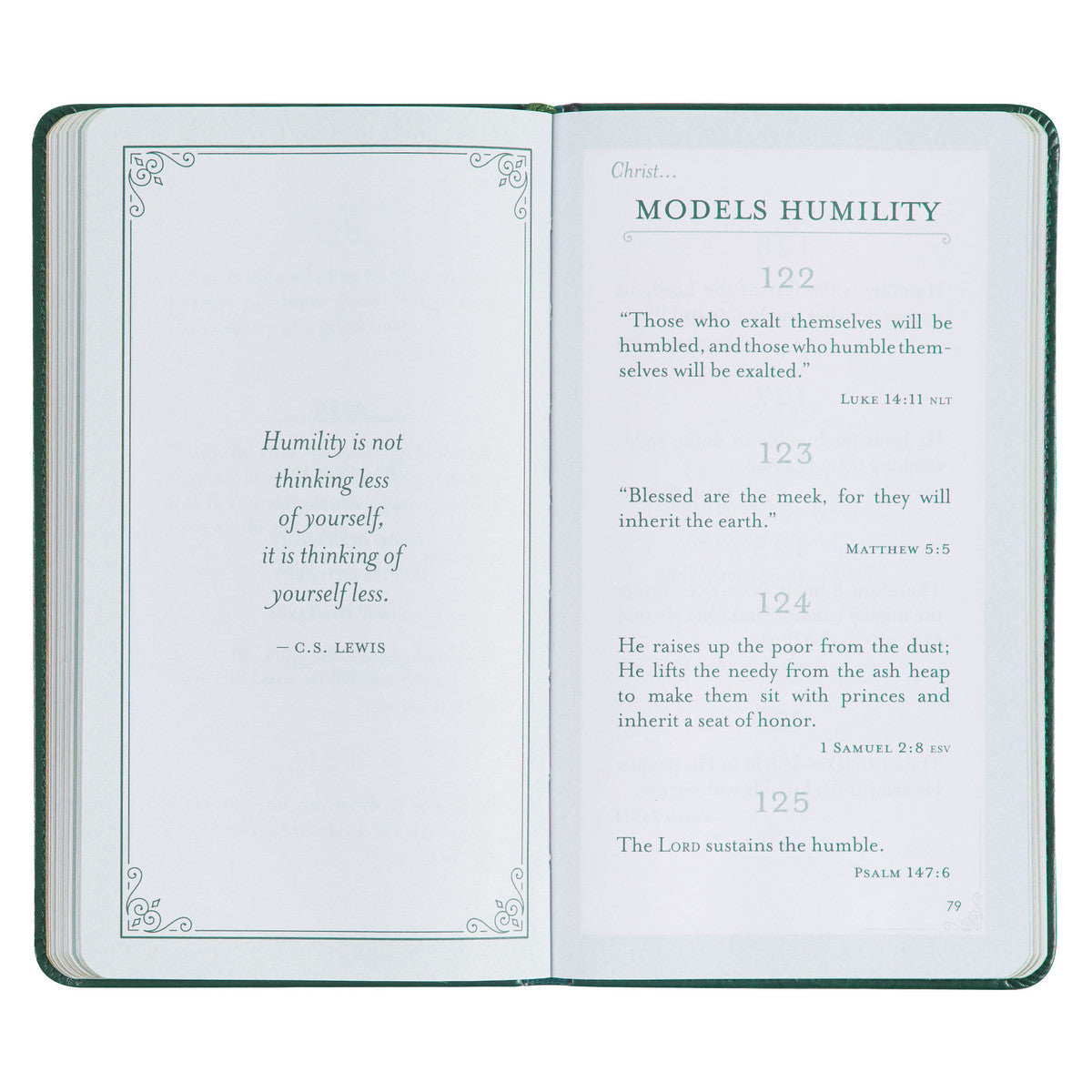 199 Favorite Bible Verses for Graduates Green Faux Leather Gift Book - The Christian Gift Company