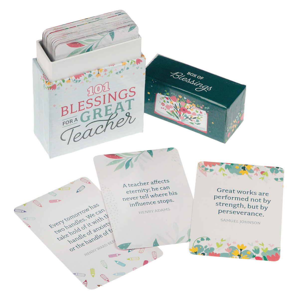 101 Blessings for a Great Teacher Box of Blessings - The Christian Gift Company