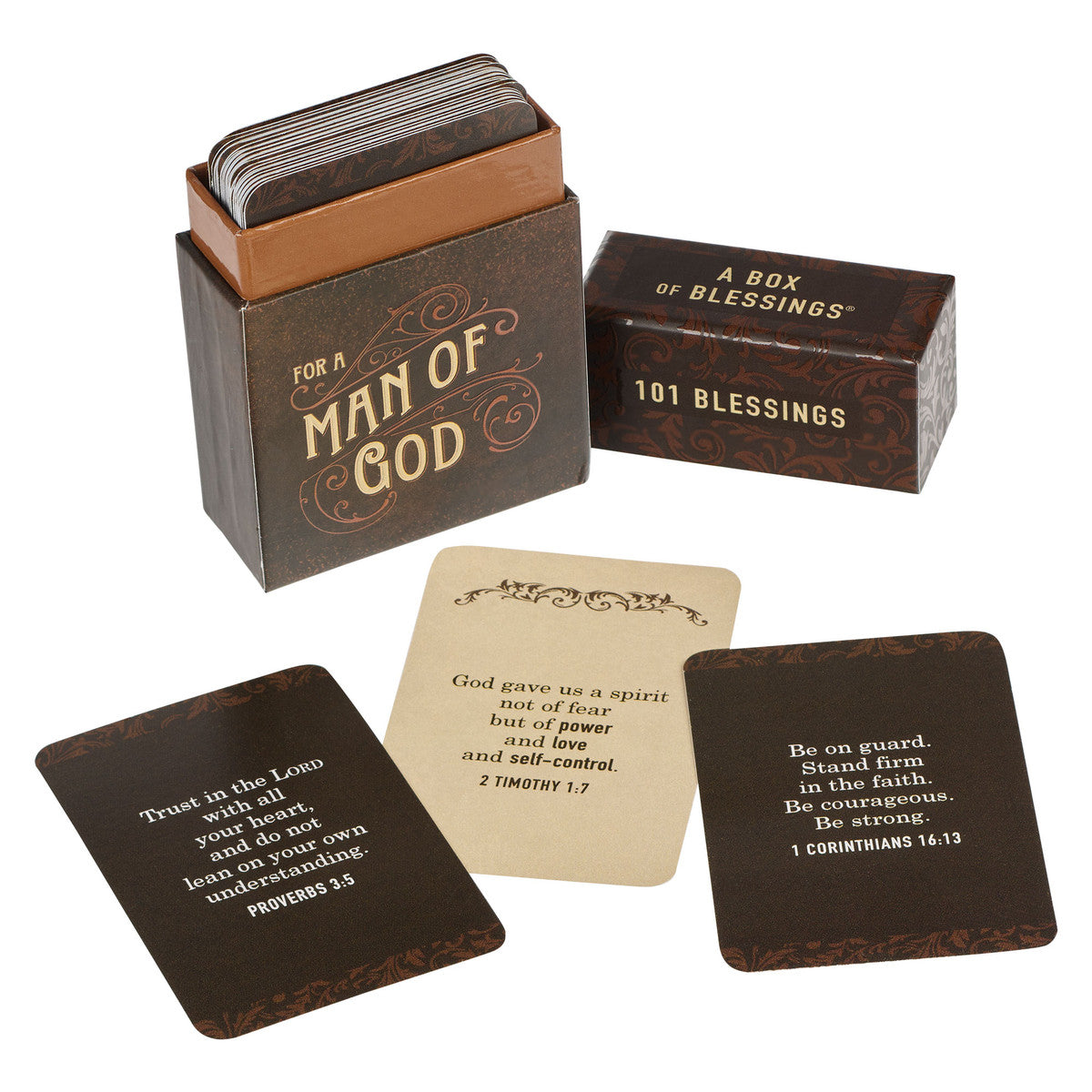 101 Blessings for a Man of God Box of Blessings - The Christian Gift Company