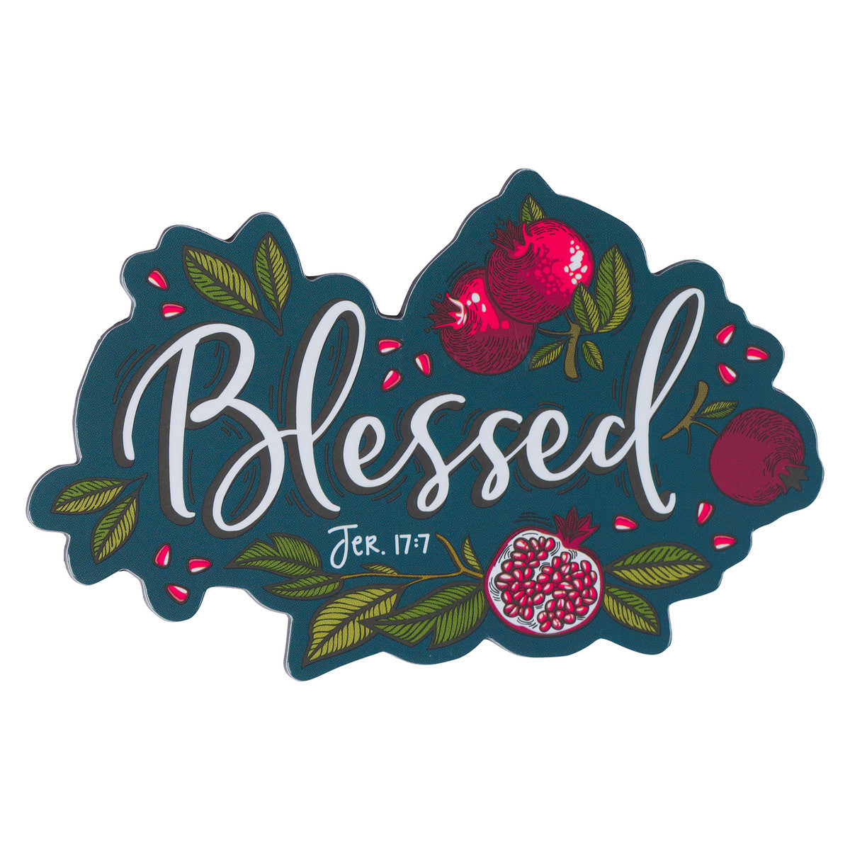 Blessed Magnet - Jeremiah 17:7 - The Christian Gift Company