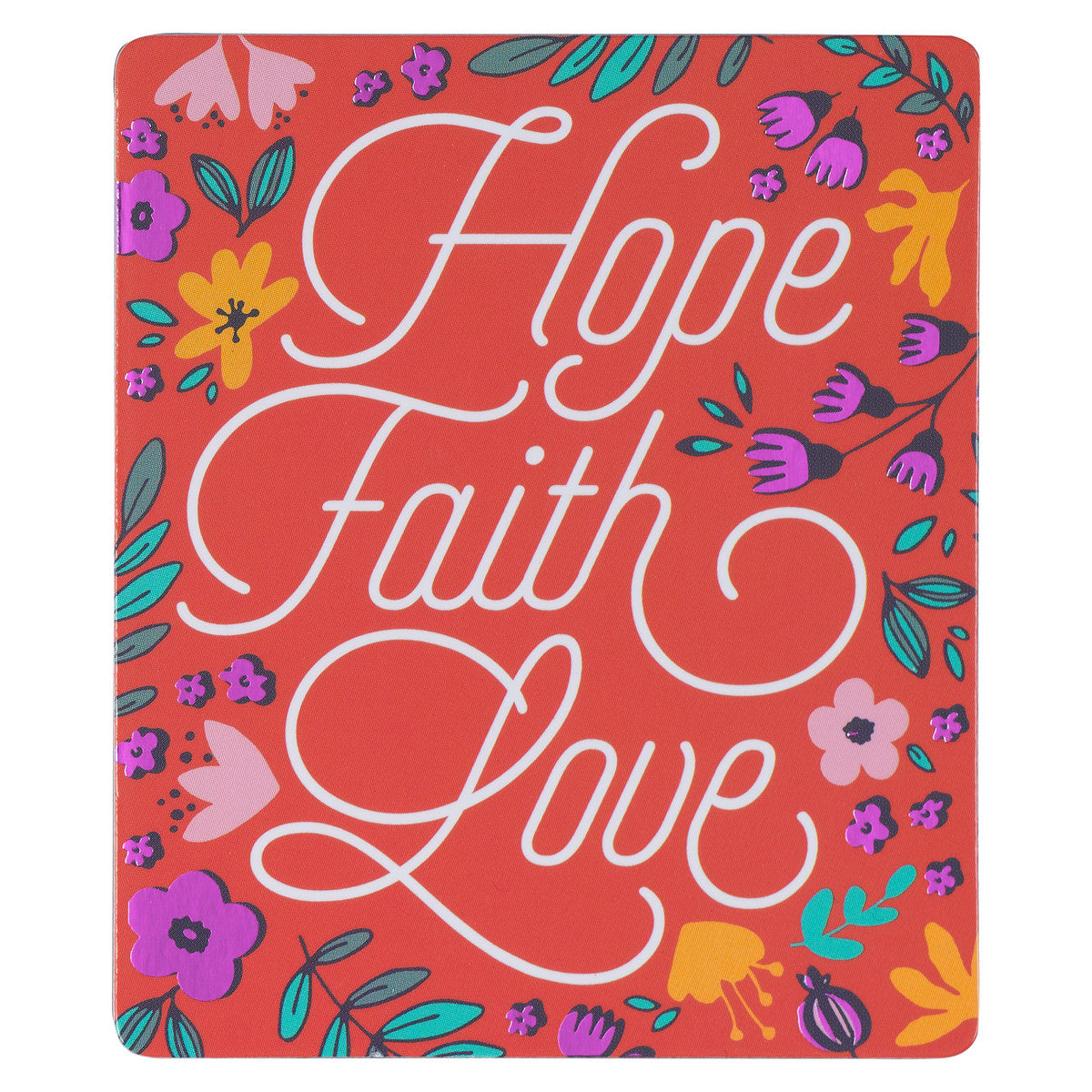 Hope Faith Love Magnet - The Christian Gift Company