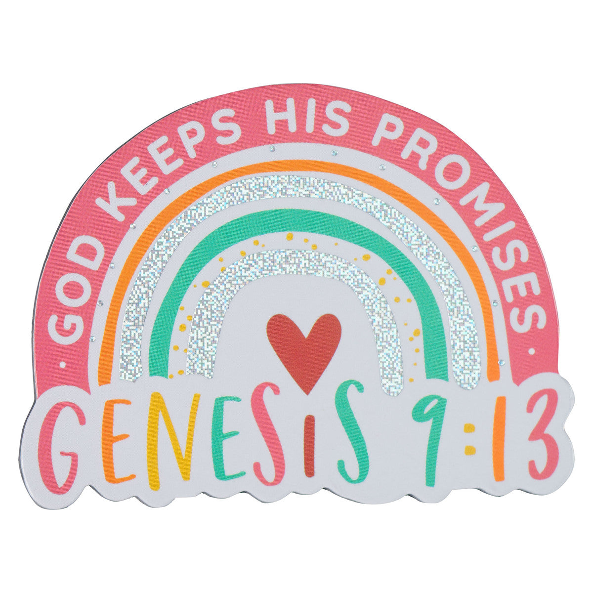 God Keeps His Promises Magnet - Genesis 9:13 - The Christian Gift Company