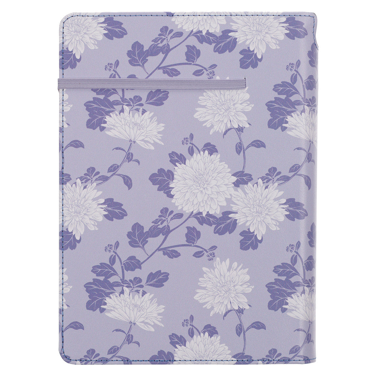 I Know the Plans Purple Floral Classic Journal with Elastic Closure and Pen Holder - Jeremiah 29:11 - The Christian Gift Company