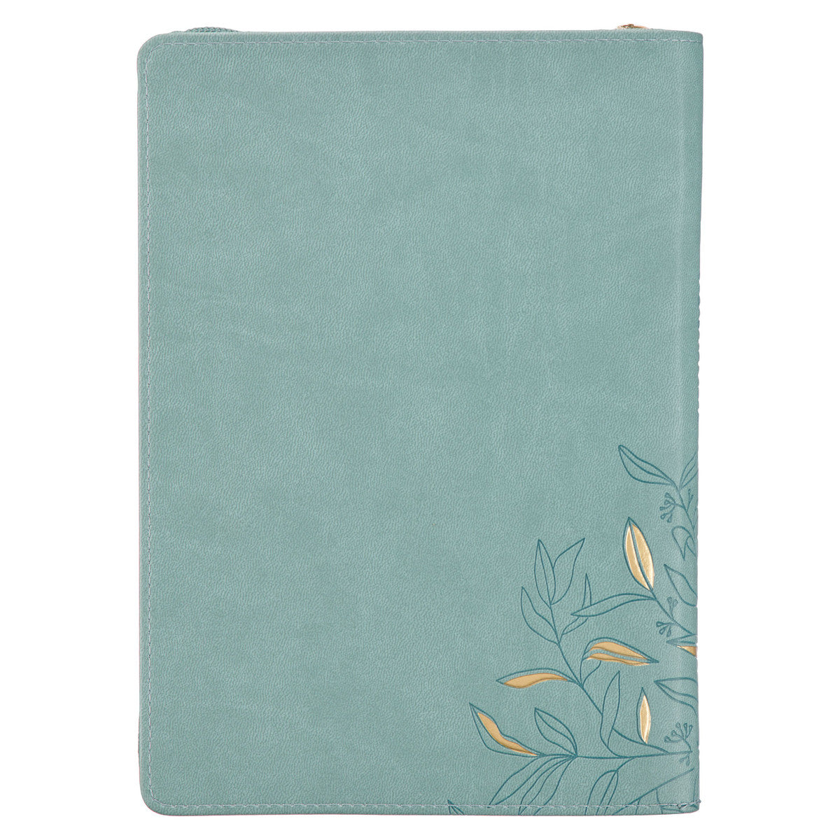 Strength and Dignity Misty Teal Faux Leather Journal - Proverbs 31:25 - The Christian Gift Company