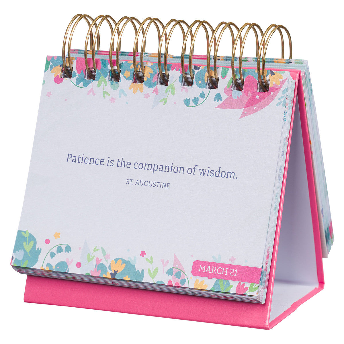 Blessings for a Great Teacher Perpetual Desktop Calendar - The Christian Gift Company