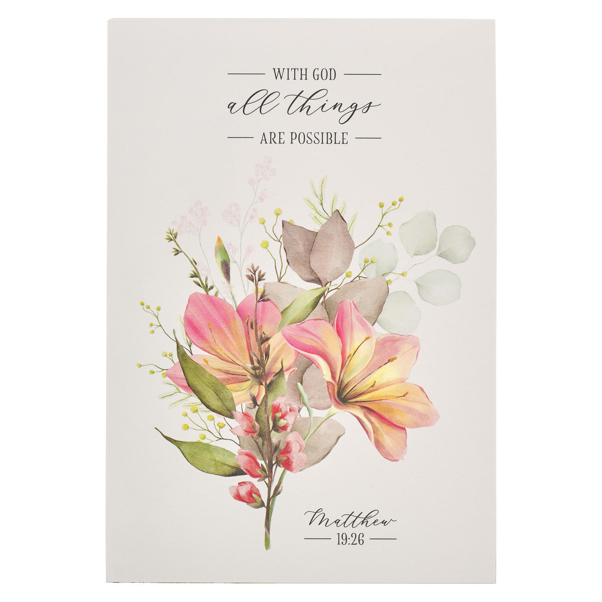 Floral Mini Notepad Bundle - The Christian Gift Company