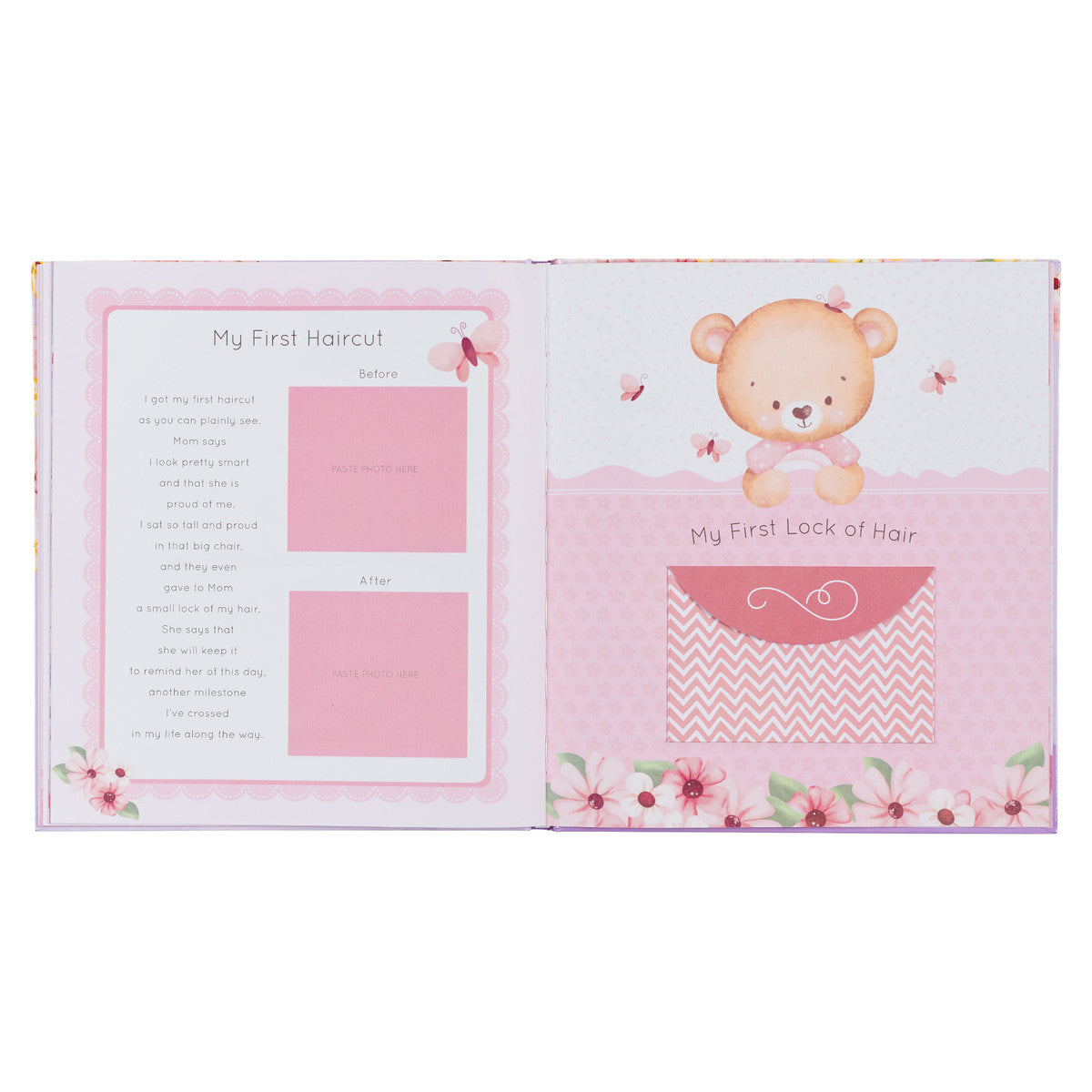My First Year Hardcover Memory Book for Baby Girls