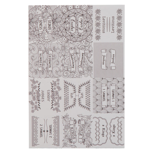 Colouring Bible Indexing Tabs - The Christian Gift Company