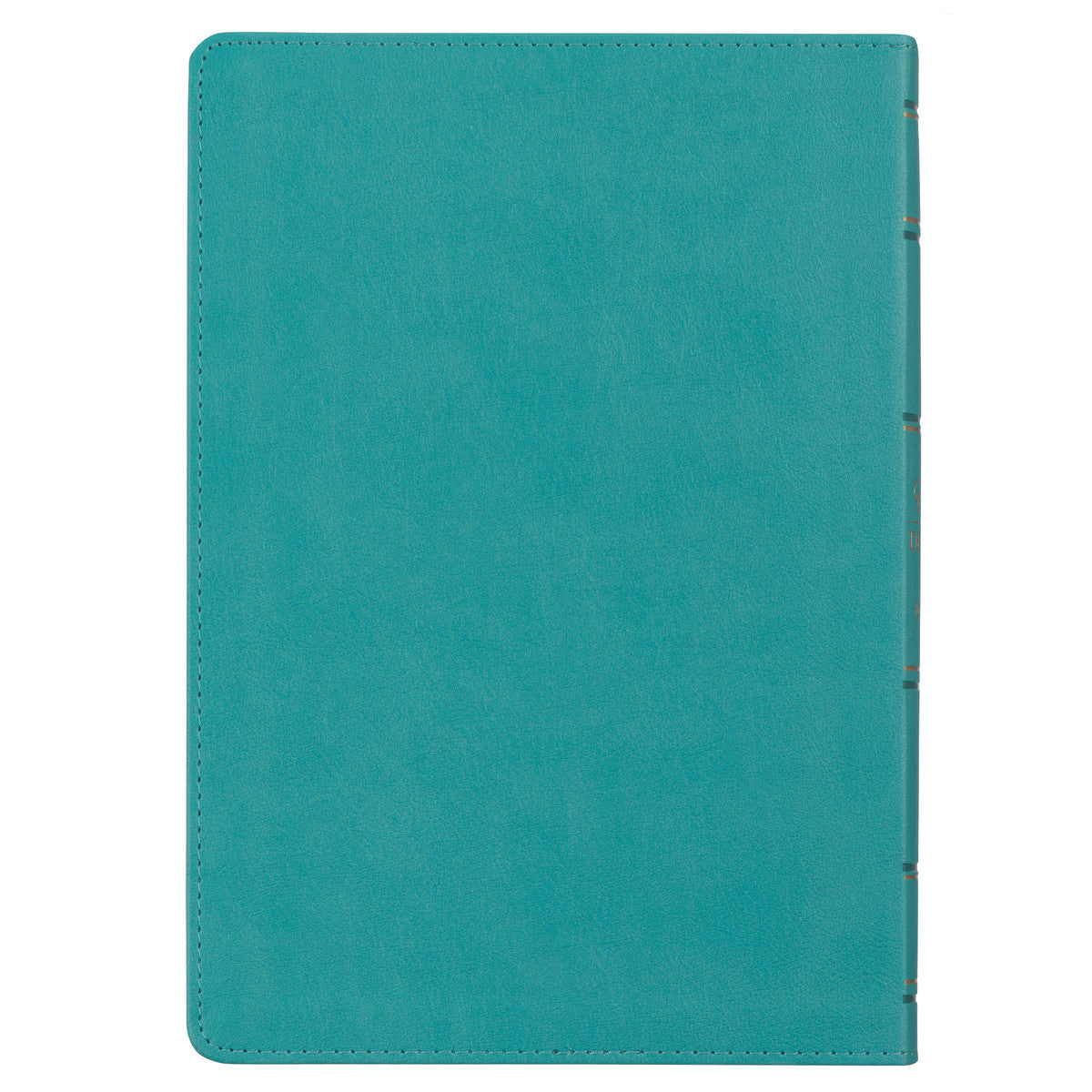 Floral Teal Faux Leather NLT Everyday Devotional Bible for Women - The Christian Gift Company