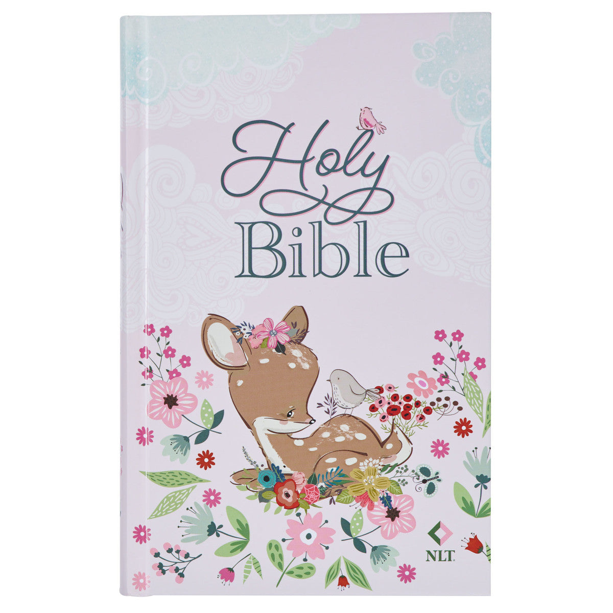 Blush Pink Hardcover NLT Keepsake Bible for Girls - The Christian Gift Company