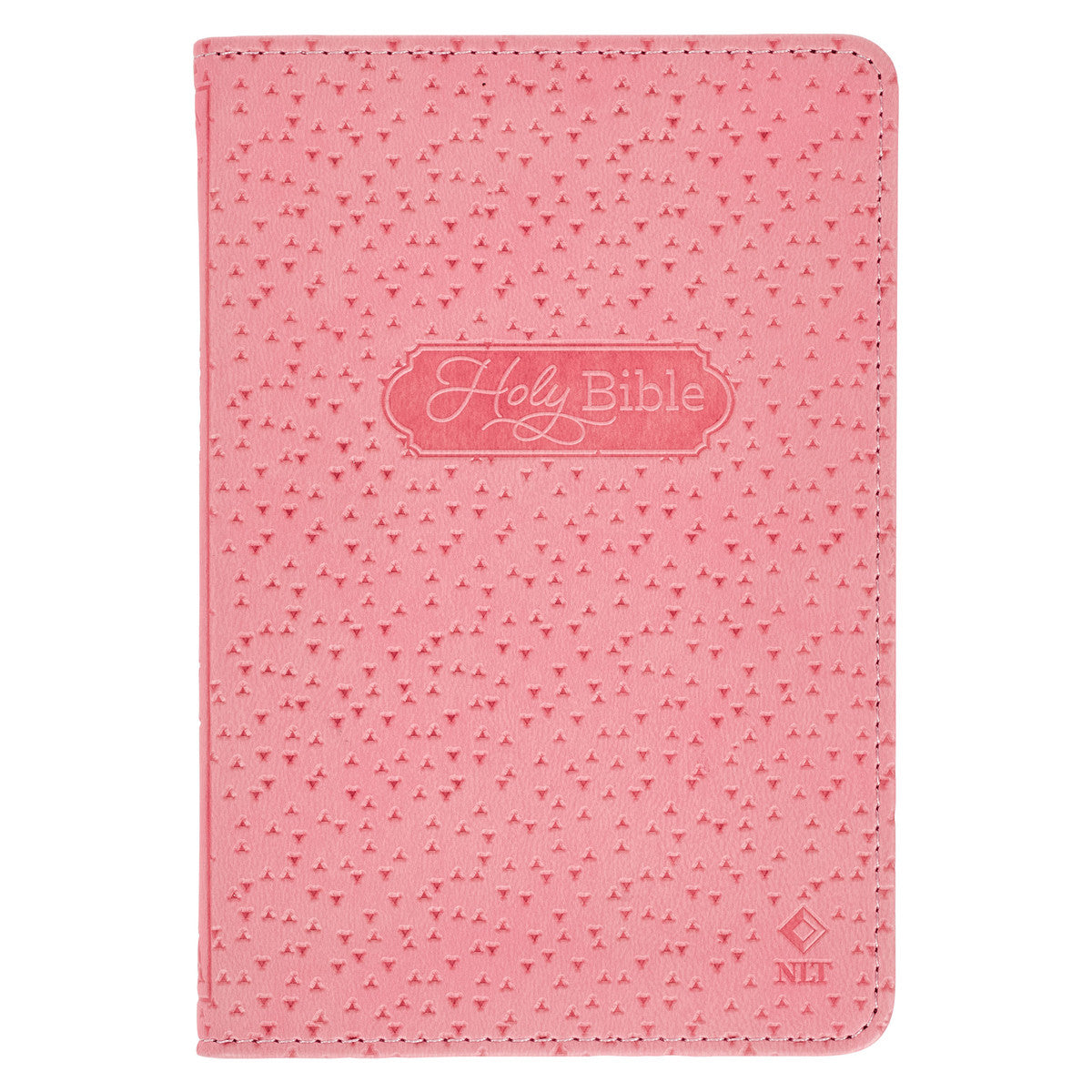 Pink Faux Leather NLT New Testament Keepsake Bible for Girls - The Christian Gift Company