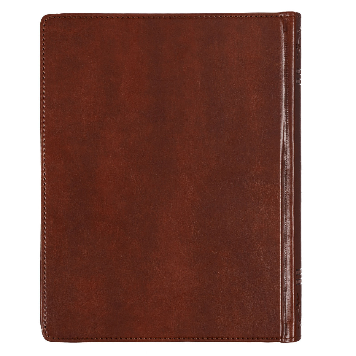 Saddle Tan Faux Leather Hardcover King James Version Note-taking Bible - The Christian Gift Company