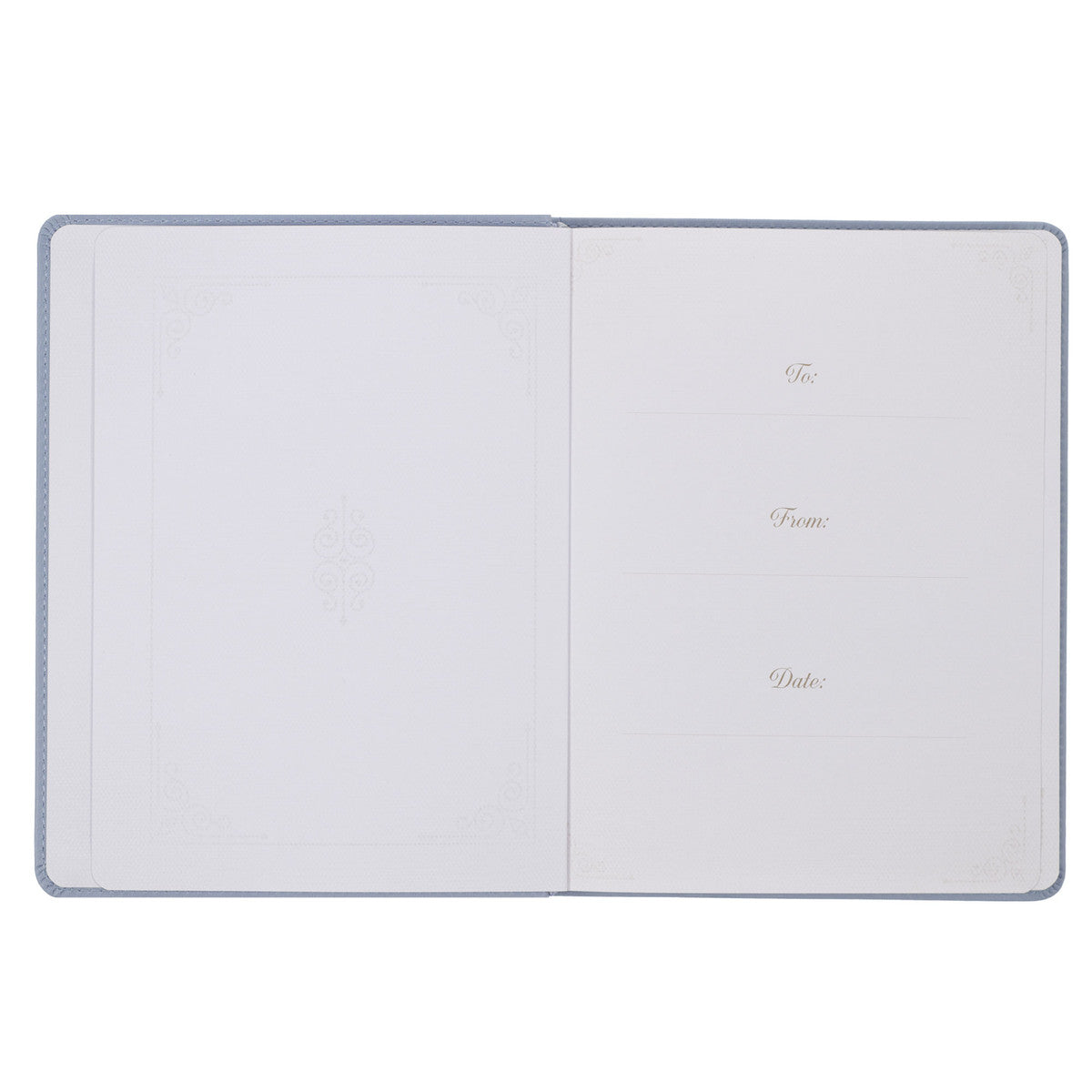 Hope That Endures Blue Faux Leather Devotional - The Christian Gift Company