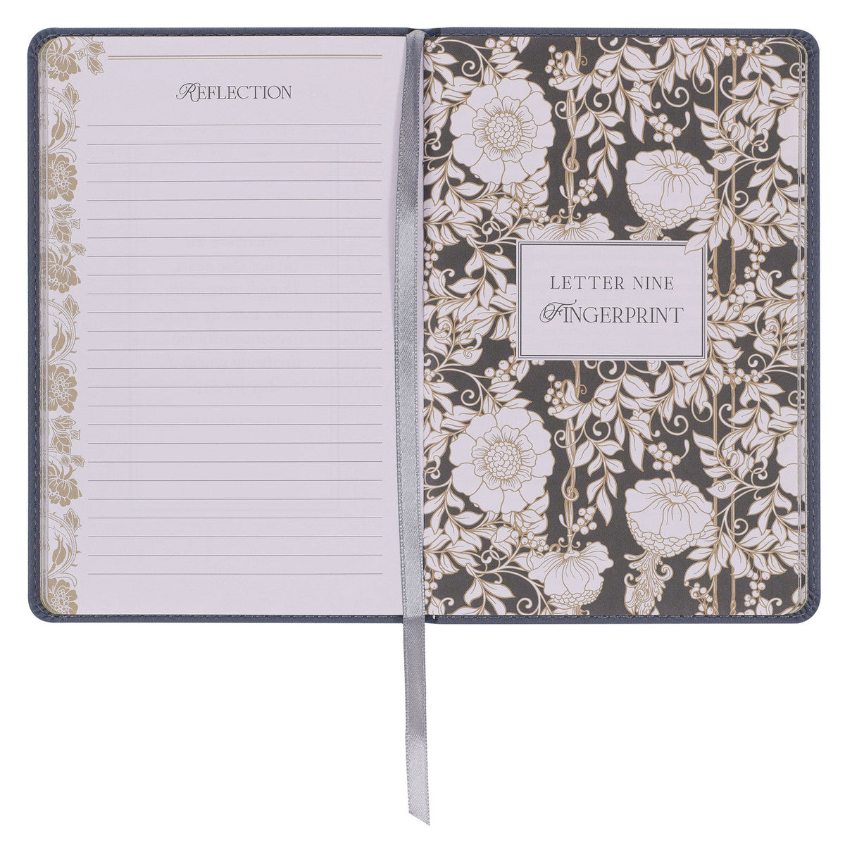 Letters to Grief Grey Faux Leather Gift Book - The Christian Gift Company