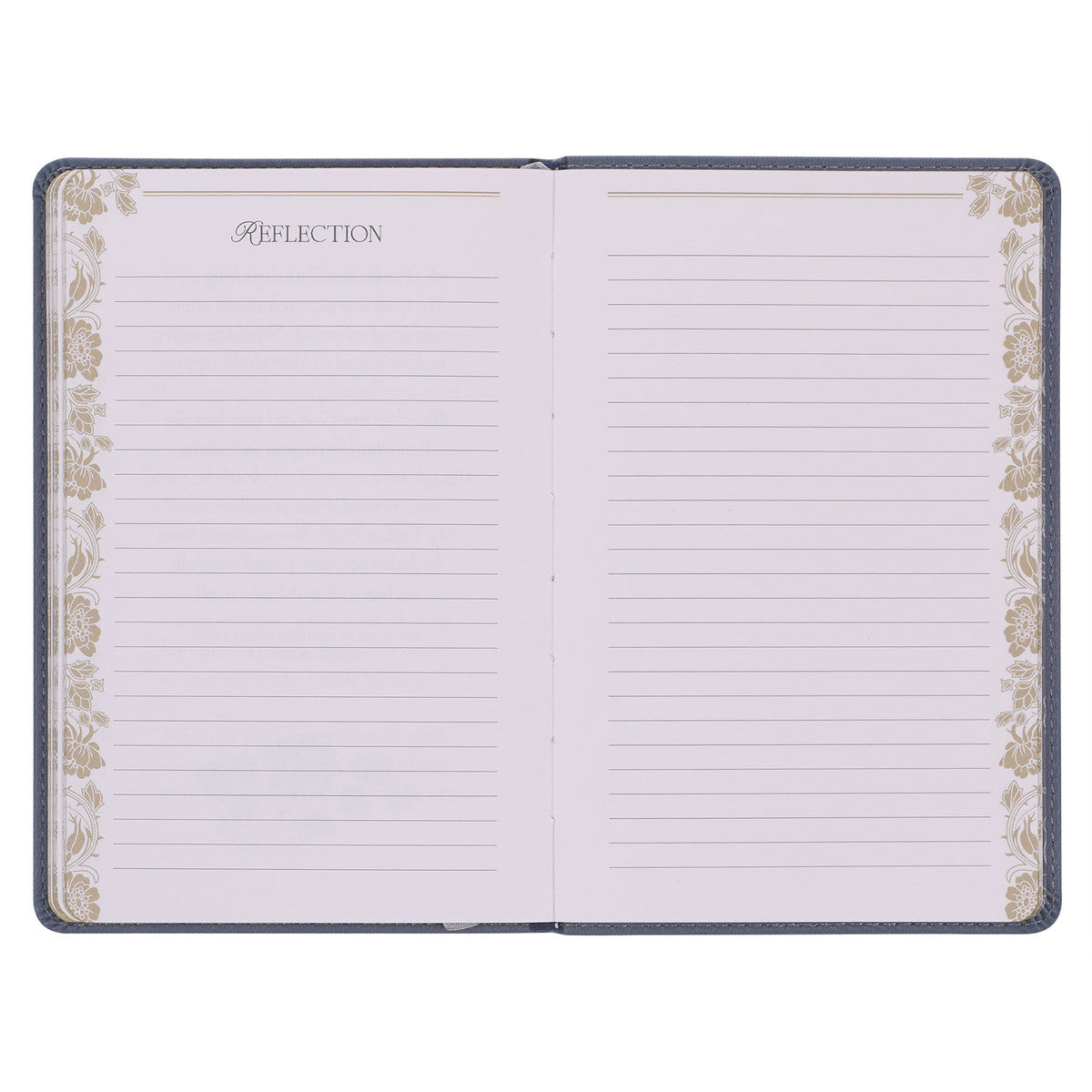 Letters to Grief Grey Faux Leather Gift Book - The Christian Gift Company