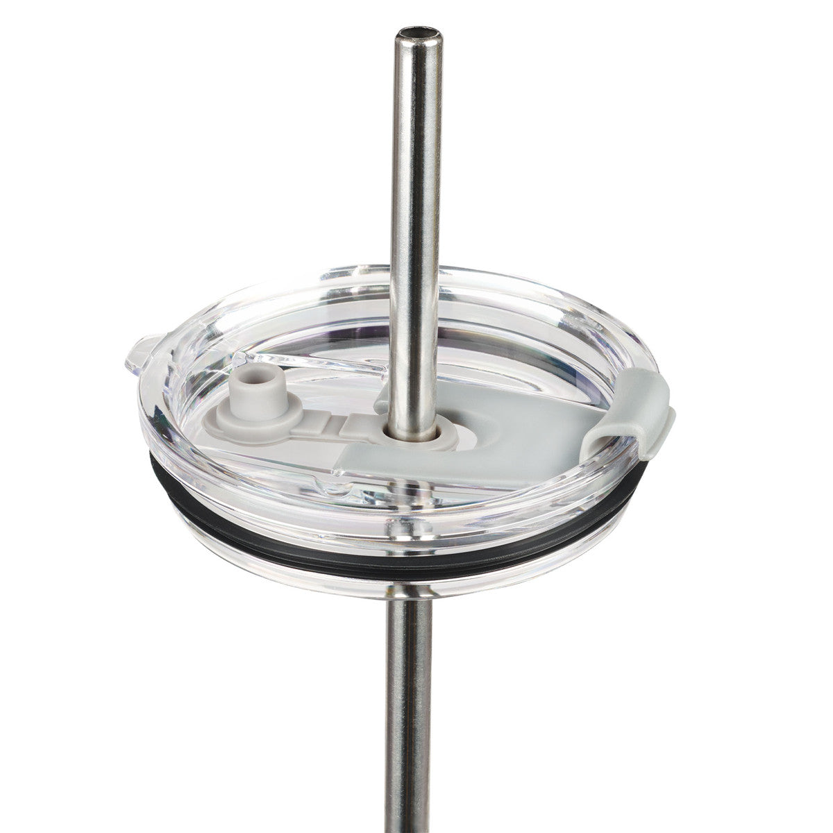 Be Still and Know Bright Floral Stainless Steel Travel Tumbler with Stainless Steel Straw - Psalm 46:10 - The Christian Gift Company